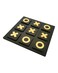 Classic Acrylic Tic Tac Toe Game Set with Clear Playing Pieces, Perfect Coffee Table D&eacute;cor and Game for The Family