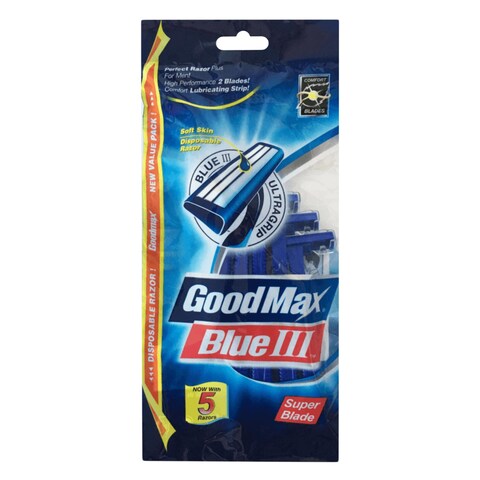 Goodmax Buy GOODMAX SHAVERS POUCH BLUE X5 Online | Carrefour Kenya