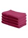 Princess 4-Piece Fast Absorbent Bath Towel Set, Fuschia Pink 70 X 140cm