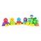 Jazwares Cocomelon Musical Alphabet Train Playset CMW0179 Multicolour