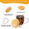 Double Wall Glass Coffee Mugs,Insulated Clear Borosilicate Glasses Cup With Handle Juice Milk Tea Cups For Gifts 350ml