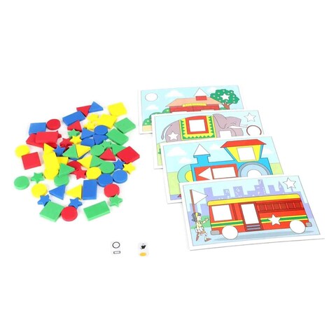 Creative&#39;s Fun With Shapes And Colours Board Game