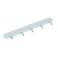 Delcasa Self Adhesive Wall Hook 5 Pieces, Dc2031, 5 Pcs Clip Hook, Heavy Duty Waterproof For Bathroom, Kitchen, Coat, Towel, Robe Hanger