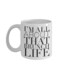 muGGyz Only the Strongest Women Become Tennis Players Coffee Mug White 325ml