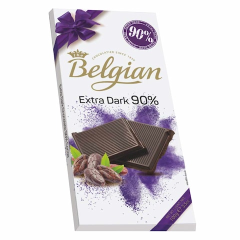 Belgian Chocolate Bar 90 Edark100G