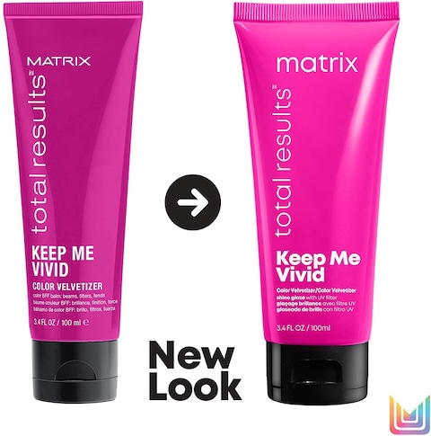 Matrix Total Results Keep Me Vivid Color Velvetizer Leave-In Styling Balm, Color Protecting Treatment, For Color Treated Hair, 3.4 Fl. Oz.