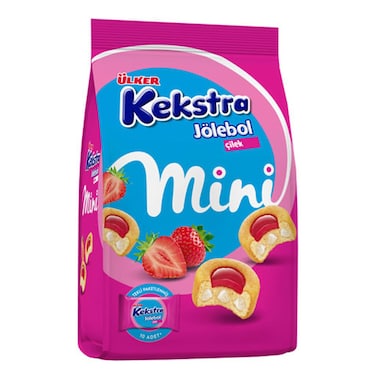 Ulker Kekstra Strawberry Mini Biscuits 150GR