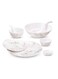 Melamine Gold Dinner Set 30 Pc Set
