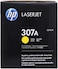 HP Toner Cartridge - 307A, Yellow
