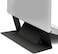Aiwanto Laptop Stand Folding Portable Notebook Holder for Desk Adjustable Foldable Desktop Stand for iPad Tablet (Black)