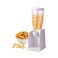 Single Compartment Cereal Dispenser Clear