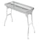 Portable Folding Stainless Steel Charcoal BBQ Grill Outdoor Barbecue Smoker Camping Backyard Cooking, 73x34x70cm