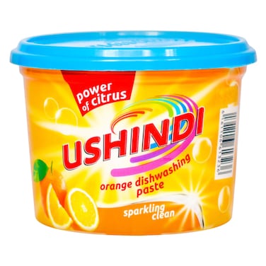 Ushindi Orange Dish Wash Paste 800g