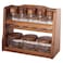 Billi Wooden Spice Rack Set W/ 5 Bottles &amp; 3 Canisters