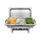 Raj Rectangular Chafing Dish Silver 9L