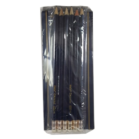 Helix Oxford Mathematical instrument Set with Pencils 6 PCS Black
