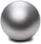 Giftex Pack Of 100Pcs 7Cm Silver Stress Ball