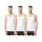 Fruit Of The Loom Men39s Vest 3 Pieces Pack XXL WhiteNo RefundExchange for Hygienic Item