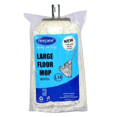 Teepee Large Threaded Metal Socket Floor Mop Refill