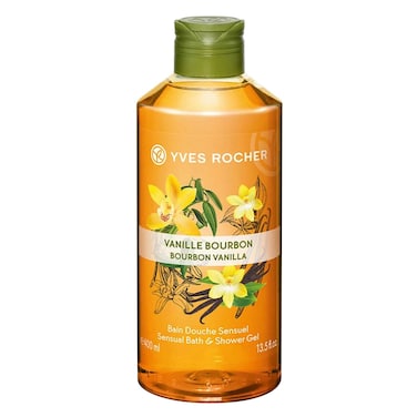 Yves Rocher Bourbon Vanilla Sensual Bath And Shower Gel 400ml