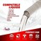 ABBASALI Liquid/Fuel Transfer Siphon Pump - Large Squeezing Syphon for Lawn Mowers &amp; Manual Pumping Petrol, Water, Alcohol and more!