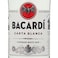 Bacardi Carta Blanca Clear Rum 1L
