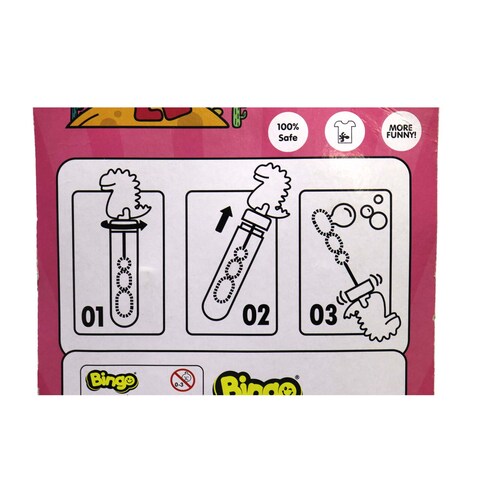 Bingo Dinosaur Bubble Game - 3 Pieces