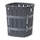 Cosmoplast Cedargrain Laundry Bin 33L Black