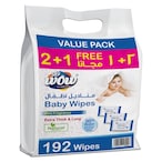 اشتري Wow Mild Fragrance Baby Wet Wipes 192 Wipes في الامارات