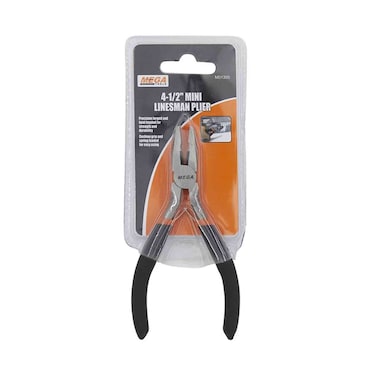 Mega Mini Linesman Plier 0130 Multicolour 4.5inch