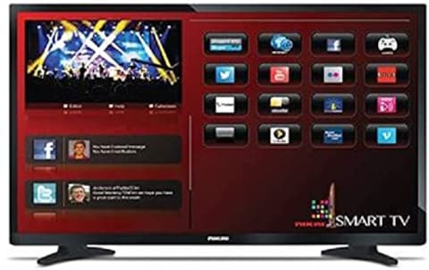 Nikai 43 Inch, Smart LED TV, NTV4300SLEDT, Grey