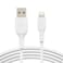 Belkin BoostCharge Lightning to USB Charging Cable, White, 1m