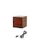 Generic - Mini Wooden Clock Led Digital Desktop Alarm Clock Multicolour