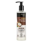 Buy Organic Shop Tropical Coconut And Shea Natural Moisturising Shampoo White 280ml in UAE