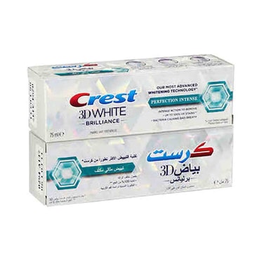 Crest 3D Whitening Instant Blast Toothpaste 75ml Pack of 2