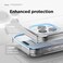 elago Magnetic Hybrid for iPhone 15 PRO compatible with MagSafe case cover - White