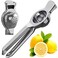 Kuber Industries Stainless Steel Lemon Squeezer with Bottle Opener (Silver, CTKTC01784), standard