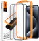 Spigen GLAStR Align Master Edge to Edge [2-PACK] designed for iPhone 15 PRO Screen Protector (2023) Premium Tempered Glass - Full Cover [2 PACK]