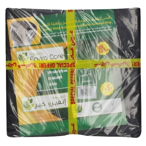 Enviro Care Bio-Degradable Garbage Bags 105X125cm 67 gralx20