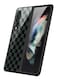 MARGOUN for Samsung Galaxy Z Fold 3 5G Case Luxury Plating Cover with Screen Protector Glass Hybrid Full Body Protection