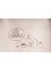 Qiaokai Good Morning Kitchen Wall Sticker Brown 60X90cm
