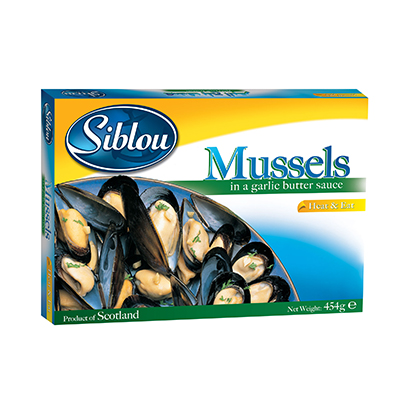 Siblou Mussels Garlic Sauce 454GR