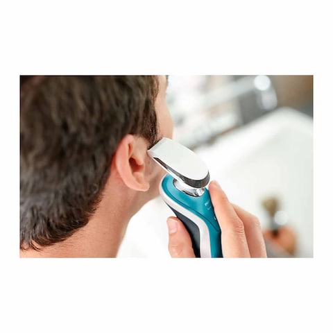 Philips Series 7000 Wet &amp; Dry Electric Shaver For Men - Blue - S7370/12
