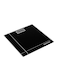 Krypton Super Slim Digital Body Weight Bathroom Scales Black 74 X 28mm