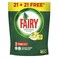 Fairy Dishwasher Lemon Scent 42 Capsules