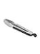 ROYALFORD Food Tong Black/Silver 9inch