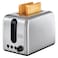 Black &amp; Decker 2 Slice Toaster ET244-B5, 1050 W, Silver and Black, Removable Crumb Tray