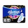 Always All-In-One Ultra Thin Night Sanitary Pads With Wings White 6 Pads