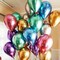 Uaejj 50/Set Multi Color Foil Balloon Party Supplies Banner Paper Garland For Happy Birthday Party Decoration Kids Baby Party Supplies Air Wedding Decoration Metallic Balloons