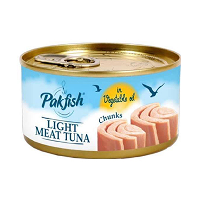 Pakfish Light Meat Tuna In Vegetable Oil 160GRR